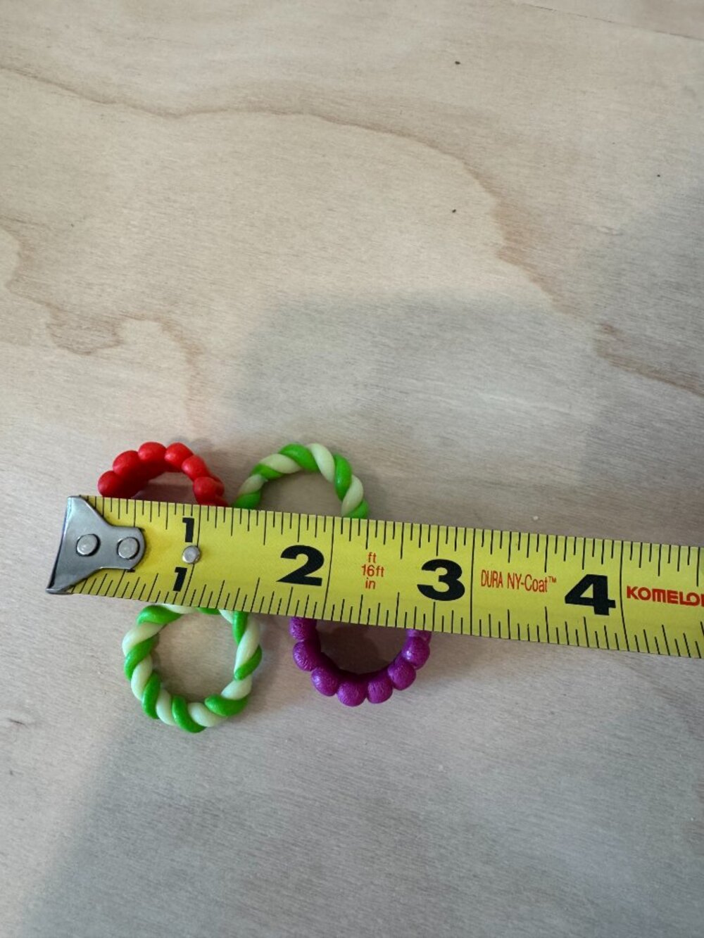 misc multicolor polymer ring set - Picture 4 of 4